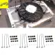 Homyl 3 Set Electric Radiator Fan Ties Straps Mounting Kit Universal Strap Tie Fans. 