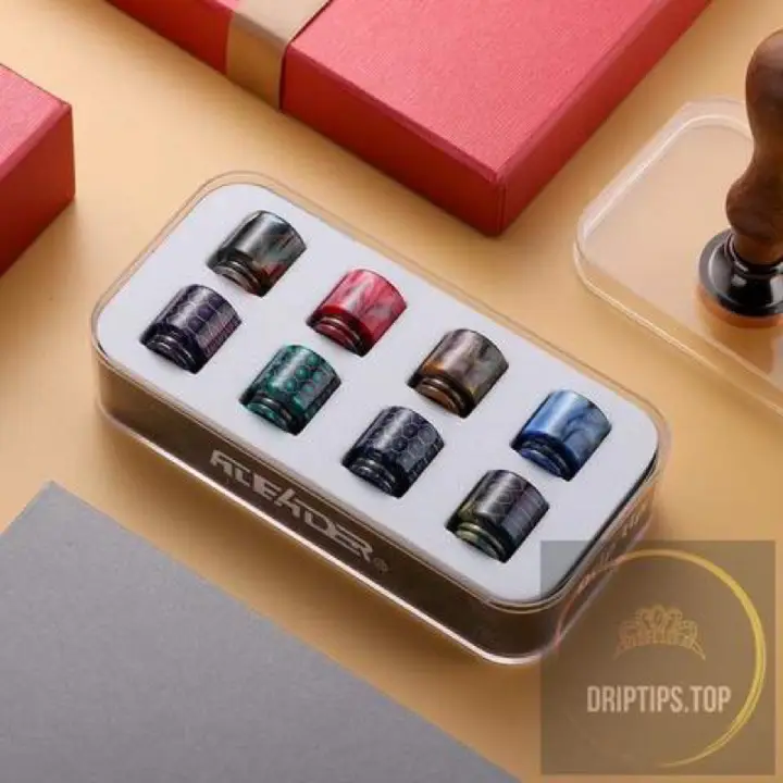 810 drip tip set (8pcs)