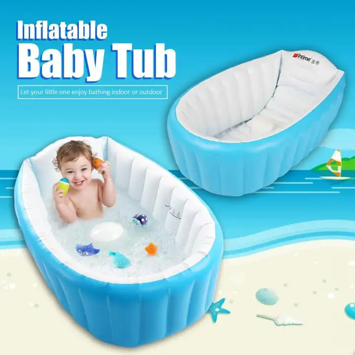 Inflatable Baby Bathtub Practical, Inflatable Infant Bathtub