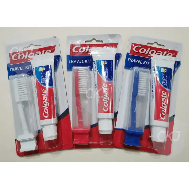Colgate Travel Kit Toothbrush w/ FREE Toothpaste 25ml