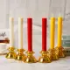 [FREE BATTERY] Led Flameless Candles Flickering Battery Operated Pillar Candles Realistic Flame Light Desk Lamp. 