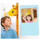 Height Chart for Kids Kids Measuring Chart for Wall Removable Adjustable Height Wall Chart with Average Height Line Cartoon Magnetic Growth Chart for Kids Sticker for Nursery Playroom. 