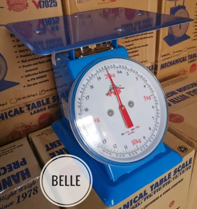 Fuji Weighing Scale 20 Kilo Flat Top
