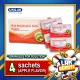 Hydrite Oral Rehydration Salts (4 sachets) Apple flavor - Electrolyte Replenisher Solution Drink by UNILAB. 