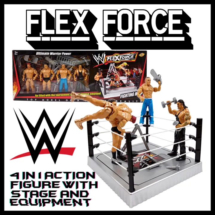 Flex Force W W E Wrestling Stage W W E Action Figure W W E Toy Set For Boys W W E Toys Lazada Ph