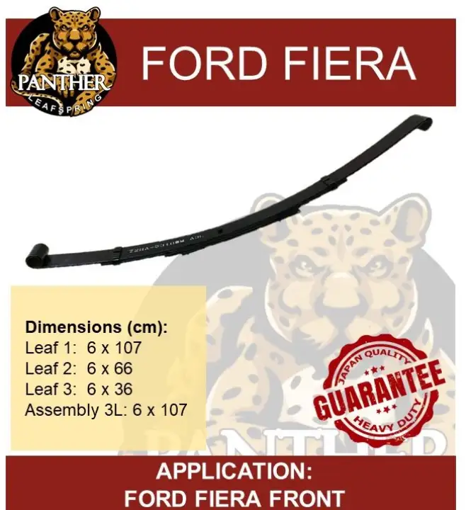Molye / Leaf Spring for Ford Fiera Front (MATIBAY)