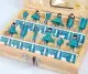 Total TACSR0121 12 pcs Router Bits Set. 