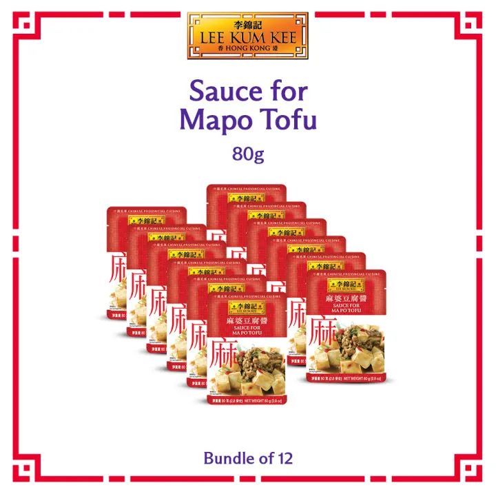 Lee Kum Kee Sauce for Mapo Tofu 80g x 12 packs