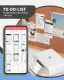 Phomemo M04S Portable Inkless Printer- Bluetooth Thermal Printer Sticker Printer, Support 2/3/4 inch Printing Width, 300dpi, Compatible with iOS+Android, Ideal for Documents, Notes, Label, Sticker. 