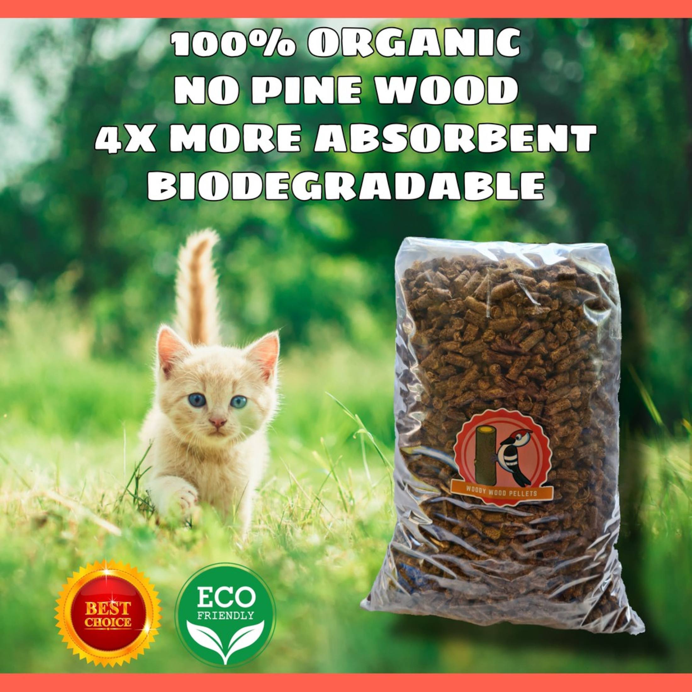 Woody Wood Pellets Cat Litter 5kg Lazada Ph