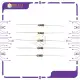5pcs 5k ohms resistor 1/4 watt. 