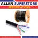 Allan Superstore Pure Copper Cat6  300m Outdoor for Network Connection / Ethernet Cable / Network Cable / UTP Cable. 