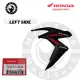 HONDA GENUINE FRONT SIDE MATTE RED FOR CLICK 125i. 