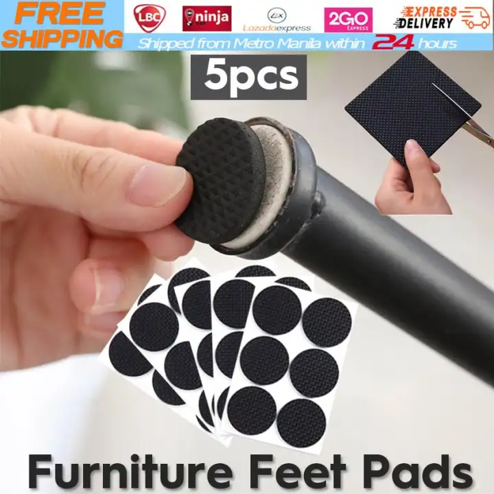 Non Slip Self Adhesive Furniture Rubber Table Chair Feet Pads Round Square Sofa Leg Sticky Pad Floor Protectors Mat Lazada Ph Non Slip Self Adhesive Furniture Rubber, Rubber Pads For Furniture Legs