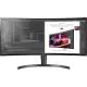LG 34WL85C-B UltraWide 34” 21:9 Curved WQHD (3440 x 1440) IPS Display, sRGB 99% Color Gamut, HDR 10, Height / Tilt Adjustable Stand. 