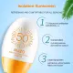 MAZO SPF50 Sunscreen Cream Refreshing Moisturizing Uv Isolation Whitening Sunscreen. 