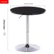 High cocktail table bar round coffee table minimalist modern outdoor high adjustable tulip black Bar circle table nordic. 