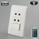 Switch Socket Wide series universal outlet Wall socket 1gang 2gang 3gang outlet Switch Plate 3G 2 Outlet 1 Switch. 
