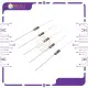 5pcs 5k ohms resistor 1/4 watt. 