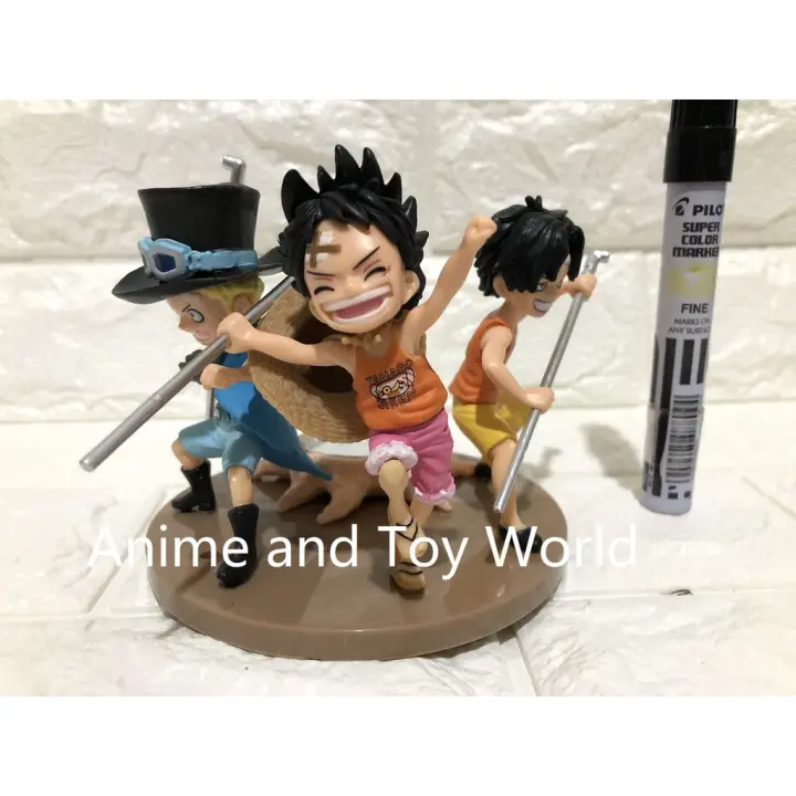 One Piece Luffy Ace Sabo Brotherhood Kid Version With Two Kinds Stand Action Figure Lazada Ph One Piece Luffy Ace Sabo Brotherhood Kid Version With Two Kinds Stand Action Figure Lazada Ph