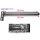 PCI Slot Fan Bracket, Graphics Card Cooling Side-Blown Bracket Bridge Vertical Cooling Rack Mount Holder Supports 80mm. 