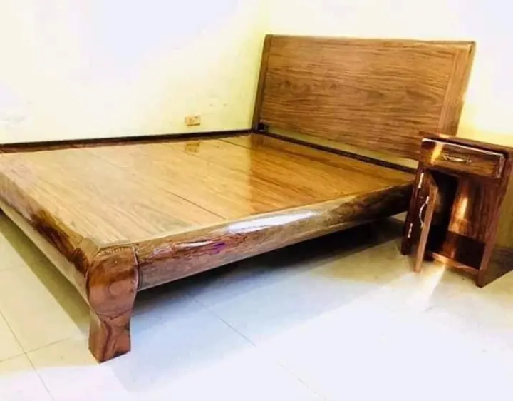 Iron Wood Bed Queen Size Lazada Ph, Iron And Wood Queen Bed