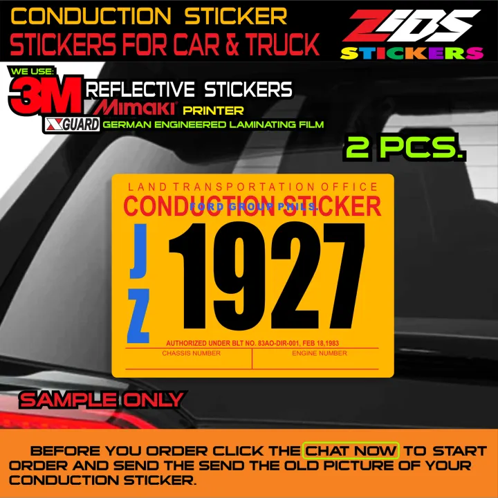 conduction sticker 3m reflective laminated sticker for cars, truck, bus ...