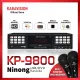 Karavision  Ninong KP-9800 Karaoke w/ 2 Karavision Wired Microphone. 