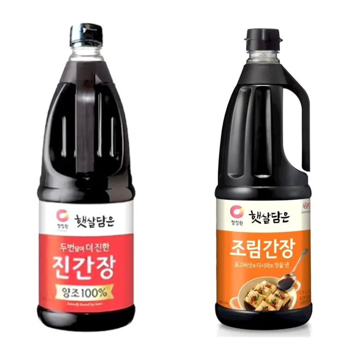 DAESANG SOY SAUCE 1.7L : DARK SOY SAUCE 1.7L / BRAISED SOY SAUCE 1.7L