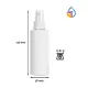 100ml - HDPE White Spray Bottle. 