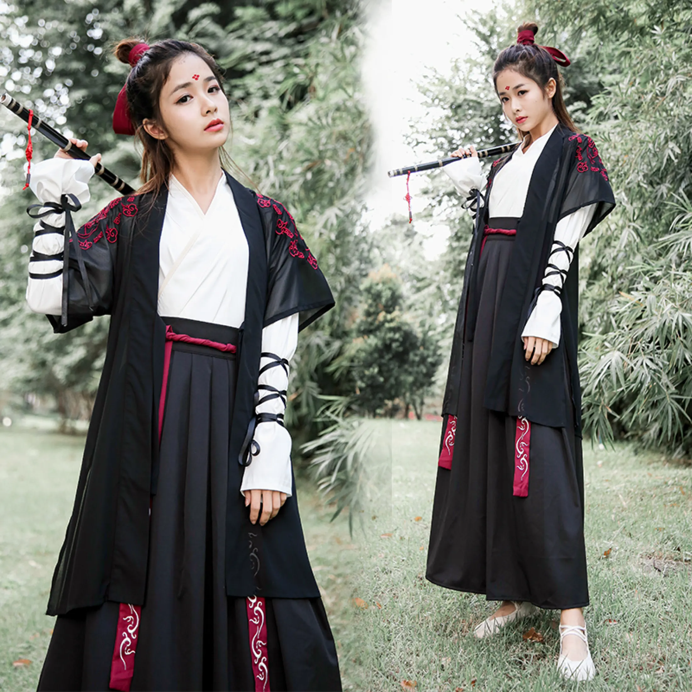 женская одежда в древнем китае