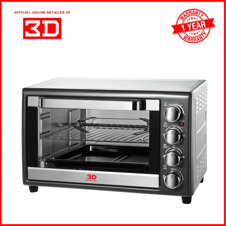 3d 28l Electric Oven With Rotisserie And Convection Eo 28rc Lazada Ph