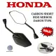 Honda  Click 125i  Carbon short side mirror dahon type universal. 