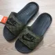 Nike Victori Slides Army green for men. 