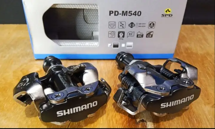 Shimano PD M540 SPD Dual Slide XC Cleat Pedals (100% Original)