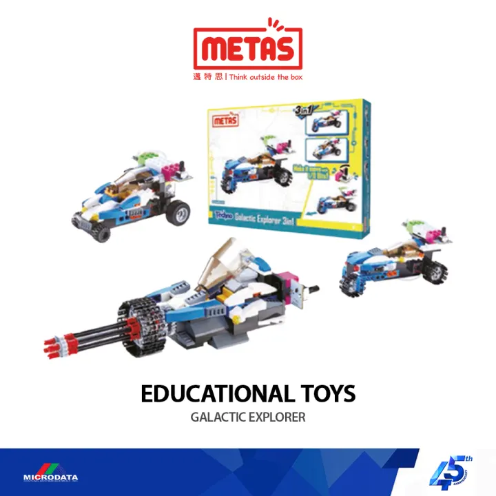 METAS Galactic Explorer 3 in 1 STEM Educational Toy