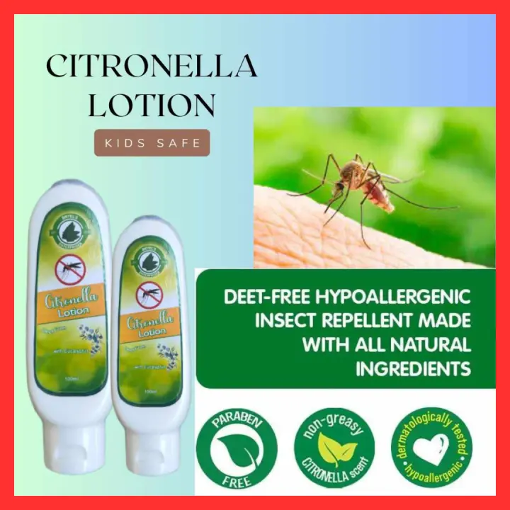 Citronella Lotion 100ml Insect Repellant Lotion Offers 24hrs Of