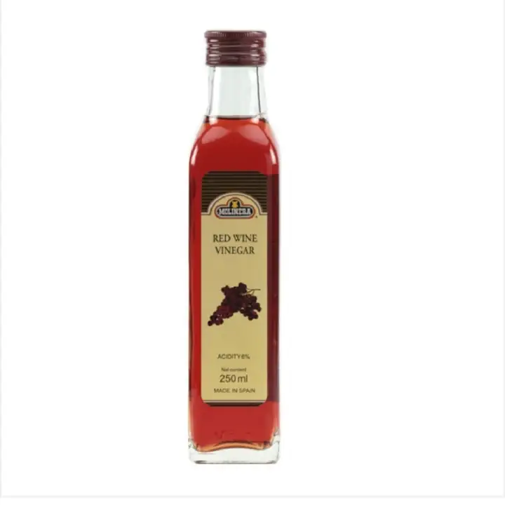 Molinera Red Wine Vinegar 250mL  Red Wine Vinegar is classically used in vinaigrettes and marinades