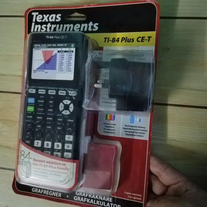 Hysterisch een vergoeding Pastoor TI-84 Plus CE T Graphing Calculator Texas Instruments | Lazada PH