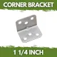90 Degree Angle Bracket for Furnitures Chair Table Right Angle Shelf Support Corner Brace Hanging Wall Mounting Brackets. 