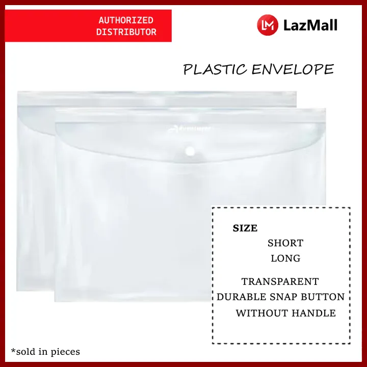 Plastic Envelope Ordinary Thin Clear Envelopes (Long & Short)