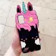For Samsung Galaxy A51 Case for Samsung galaxy a51 3D Black Unicorn Soft Case for Samsung A51 Fashion Case Silicone Soft Back Phone Case for Samsung a51 Cover. 