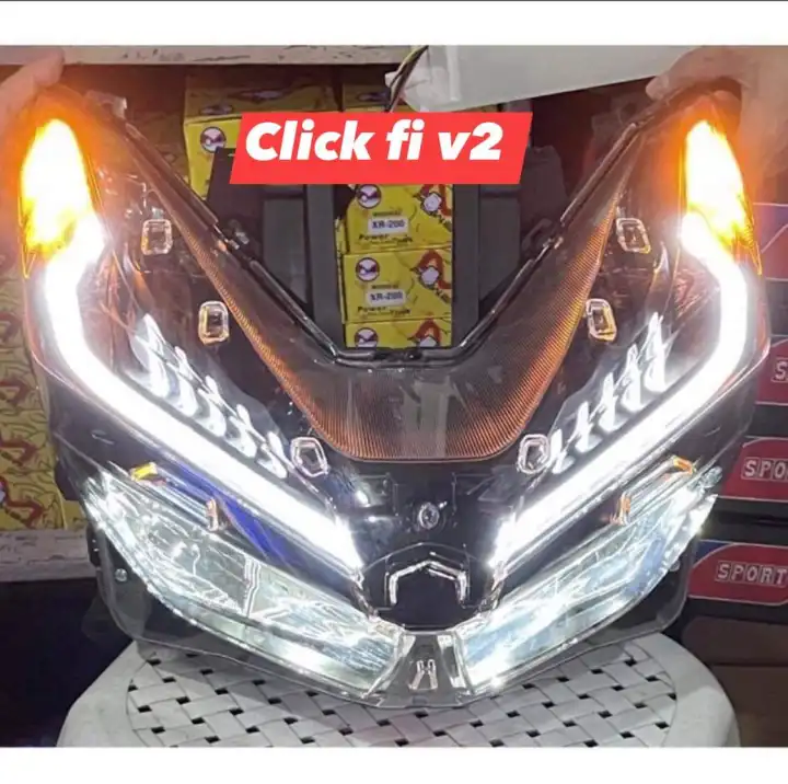 Headlight Assy. Honda Click Fi V2