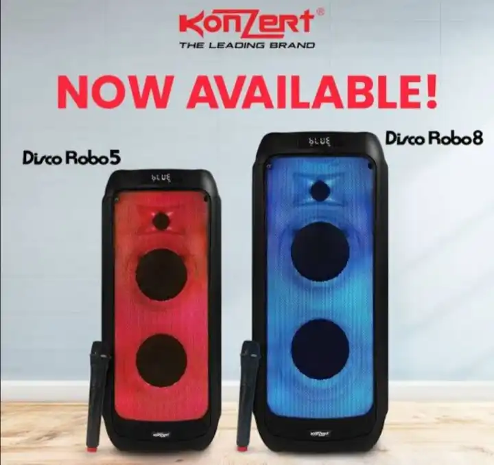 KONZERT DISCO ROBO 5 PORTABLE PARTY SPEAKER 3500W