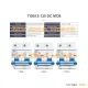 TOMZN 2P DC MCB 10KA 600V Mini Circuit Breaker 80A / 100A / 125A TOB1Z-125. 