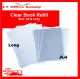 Clearbook Refill 10sheets. 