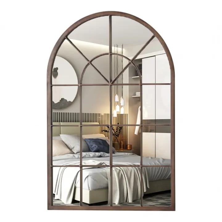 Wholesale large black metal framed big full length body decor dress