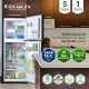 EVEREST 7.8 cu.ft No Frost Inverter Two Door Refrigerator|Wide Operation Voltage|Odor Control Filter|148L|Total No Frost Inverter| Stylish Interior LED Light| 1 Spill-Free & toughened glass shelf| Fast Shipping |Quality Product/. 