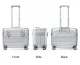 Aluminum high-end 18/20 inch boarding case suitcase suitcase suitcase long box stewardess boarding case password box open top design anti-scratch matte photography special travel trolley bag. 
