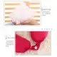 U-Shaped Cervical Plain color Neck Pillow Soft Pillow with lock. 